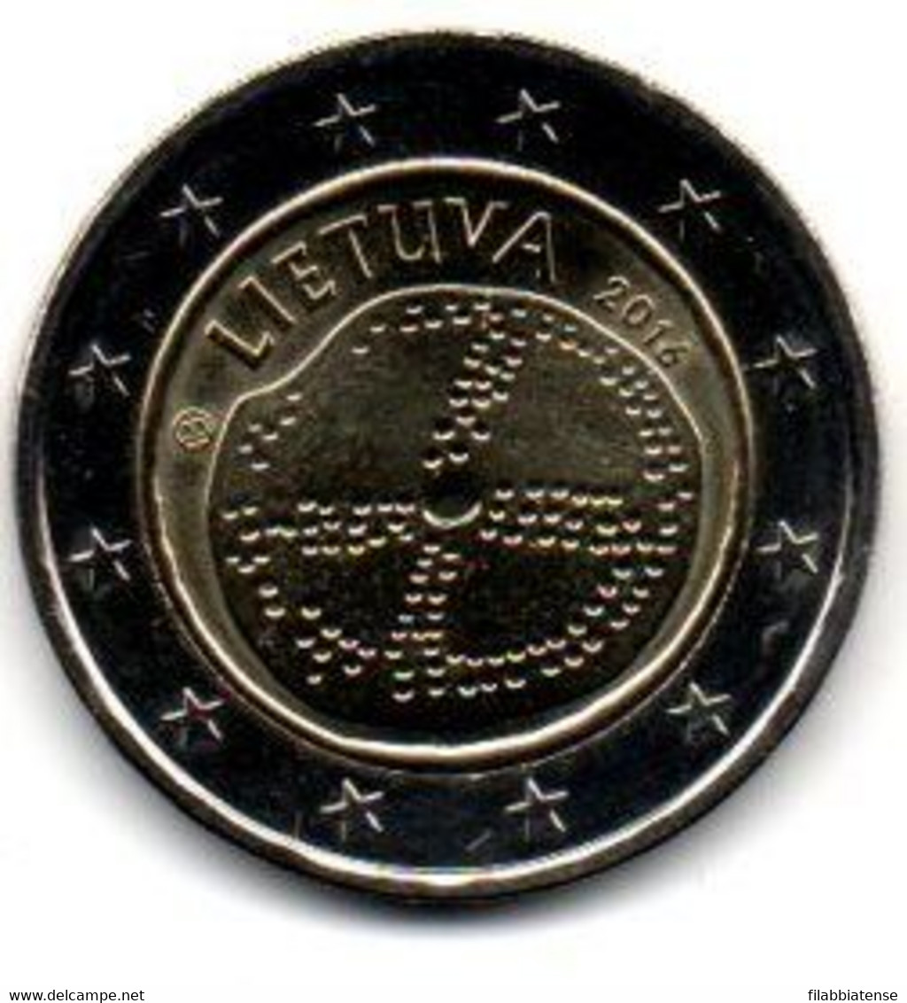 2016 - Lituania 2 Euro Cultura Baltica     ------ - Lithuania