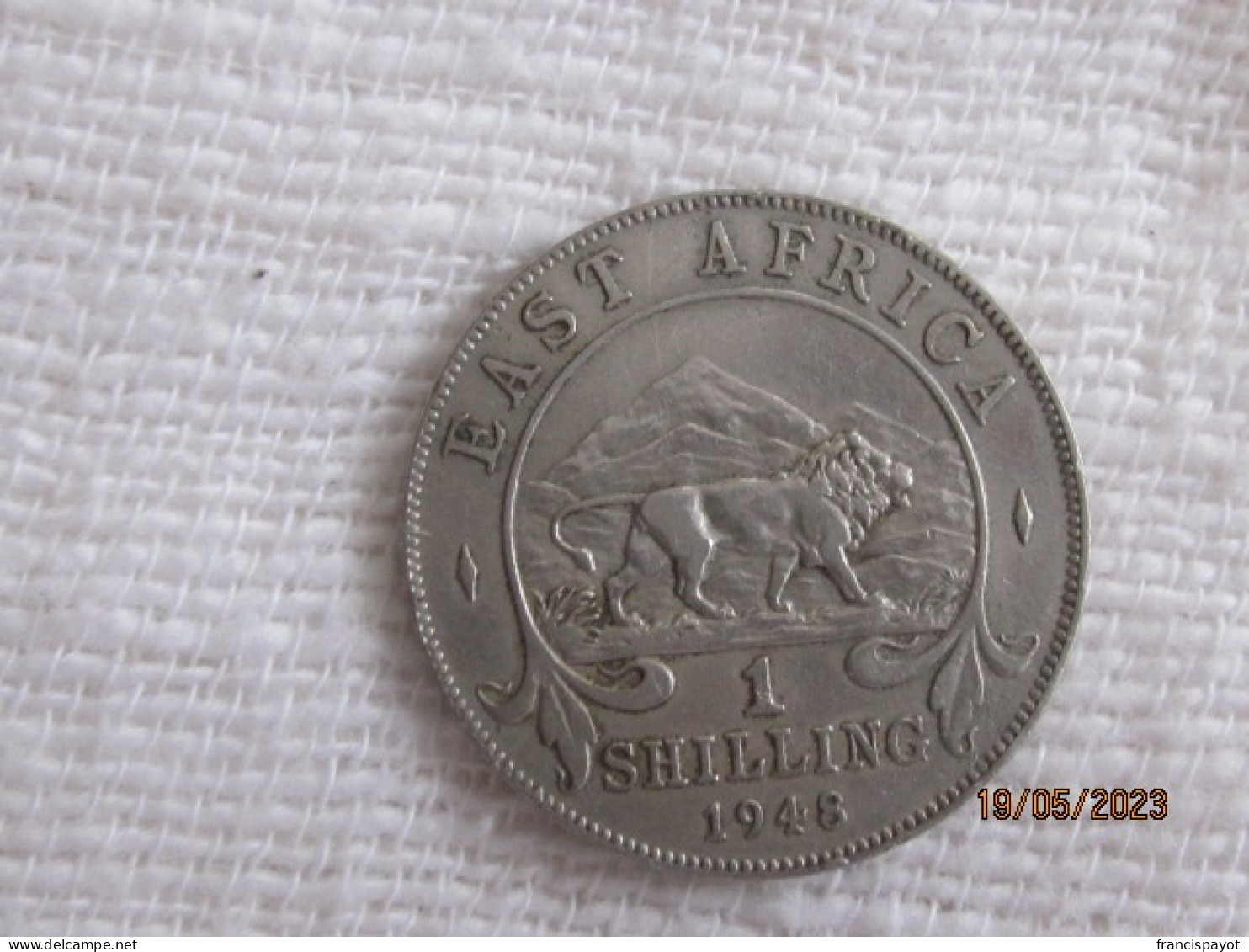 East Africa: 1 Shilling 1948 - Britische Kolonie