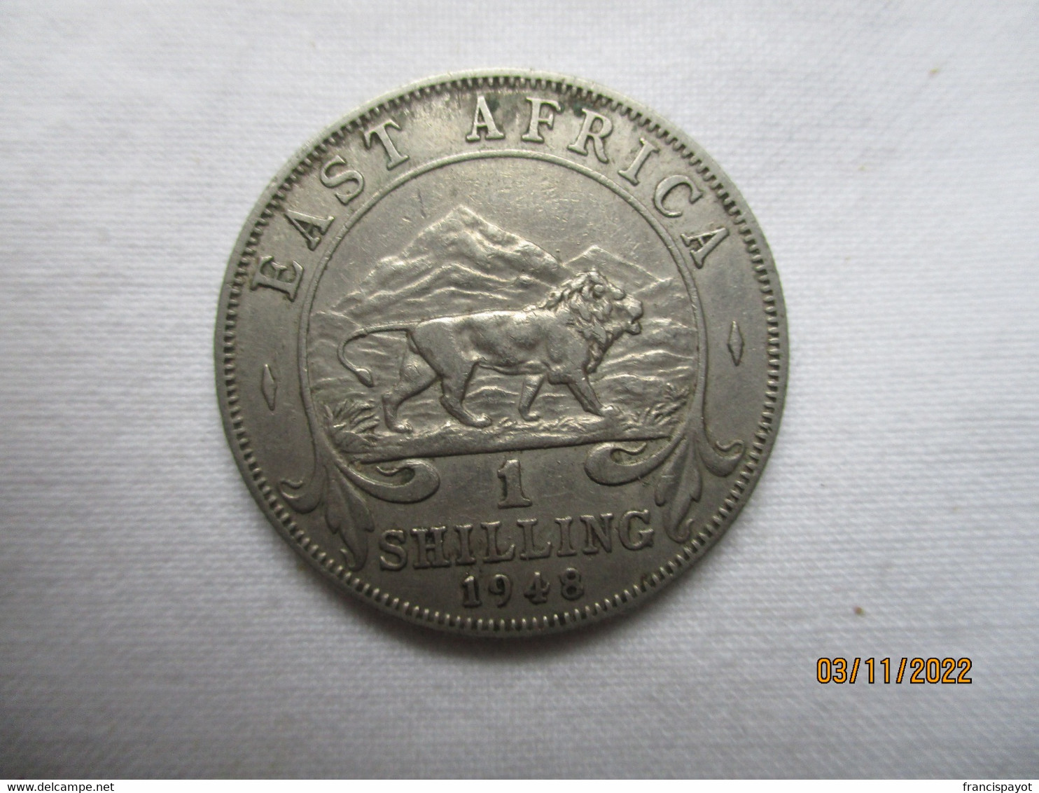 East Africa: 1 Shilling 1948 - British Colony