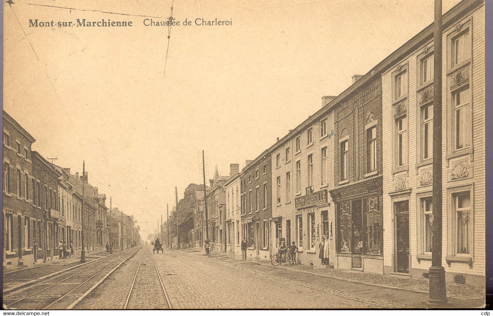 Cpa Mont Sur Marchienne  1934 - Charleroi