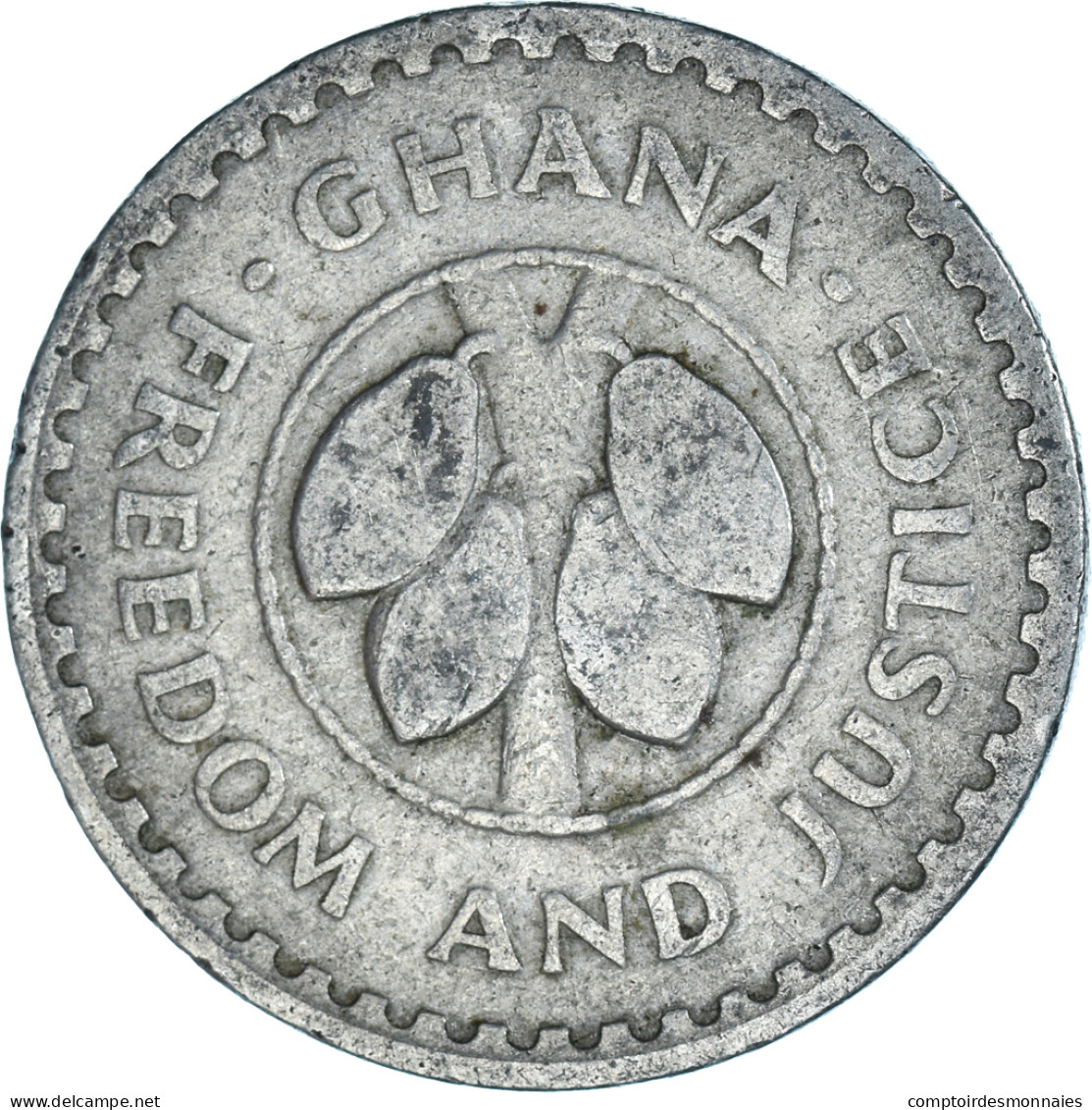 Monnaie, Ghana, 20 Pesewas, 1967 - Ghana