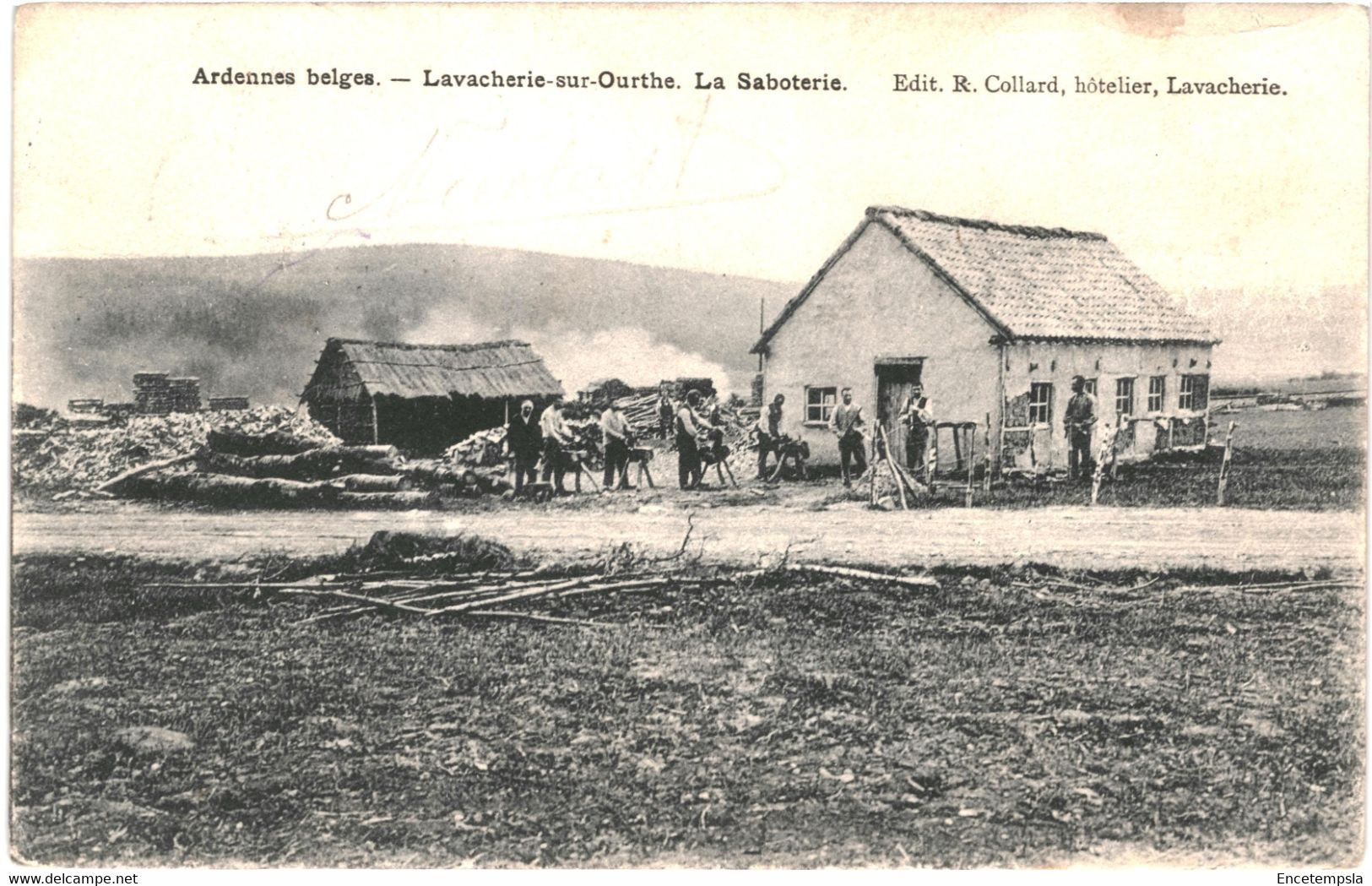 CPA Carte Postale  Belgique  Lavacherie-sur-Ourthe La Saboterie  Début 1900VM58404ok - Sainte-Ode