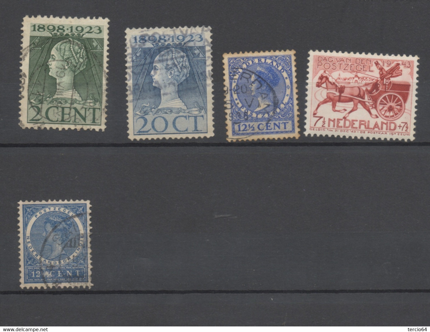 NEDERLAND Lot 40 TIMBRES PAYS BAS Cf Scans Pour Détail La Plupart Avant 1945 Oblitérés - Collezioni