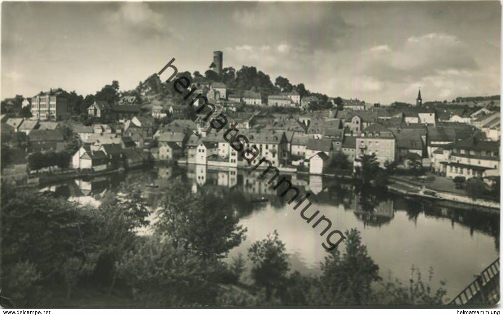 Lobenstein - Blick Von Der Engelsburg - Foto-AK - Bildverlag Photo-König Lobenstein 1960 - Lobenstein