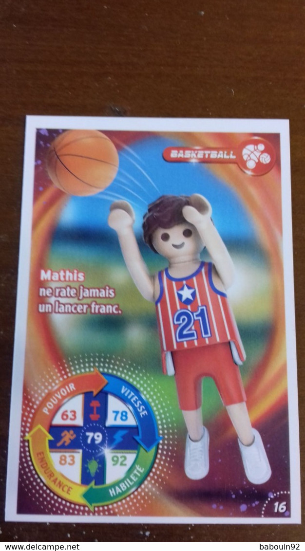 Carte Carrefour Playmobil N°16 - Other & Unclassified