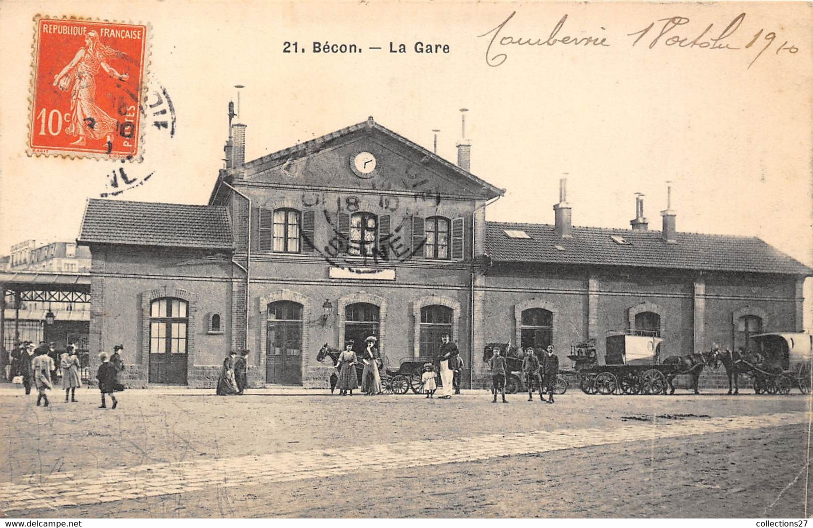 92-BECON- LA GARE - Courbevoie