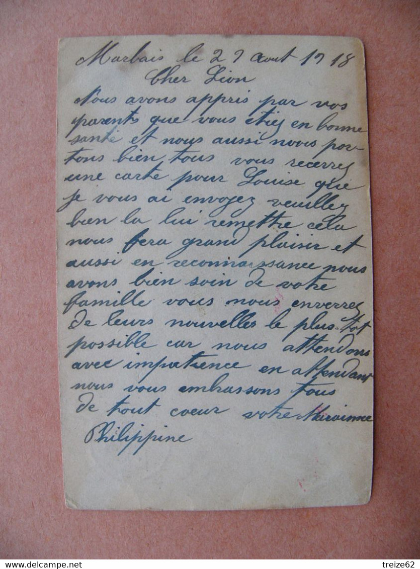 1918 Belgique Postkarte De Marbais Adressée à Clarens Suisse Cachet Vevey Gare + Censure Konstanz - Duitse Bezetting