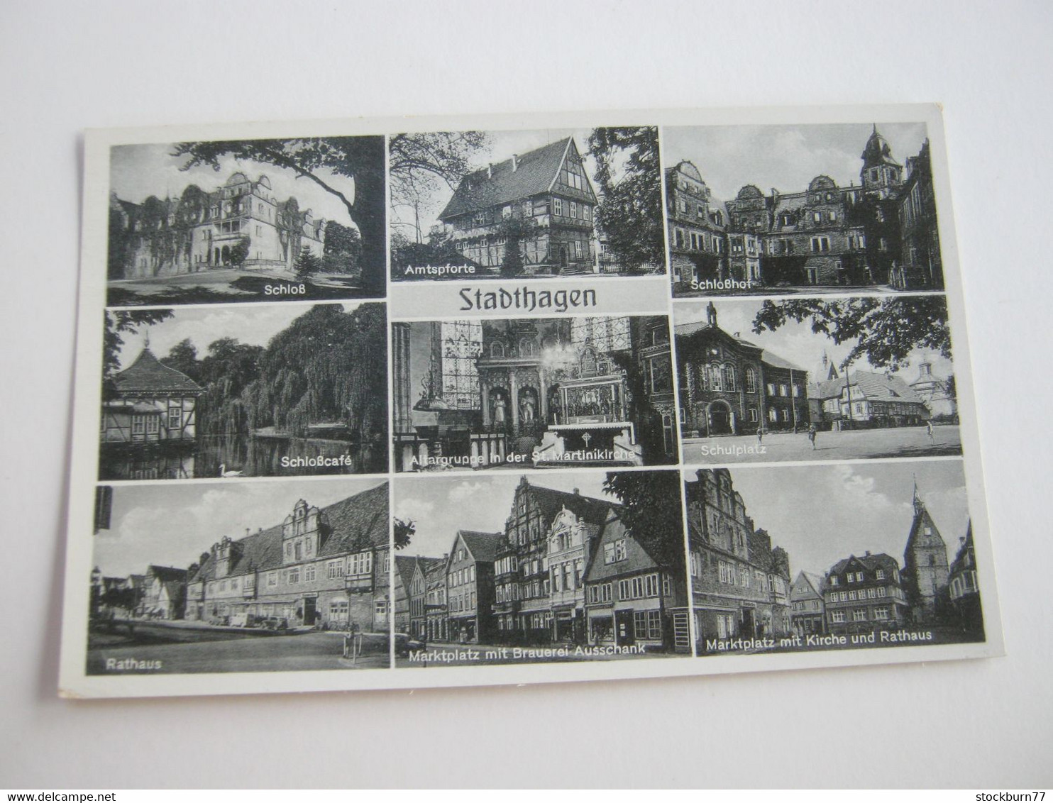 STADTHAGEN,  Schöne Karte  1955 - Stadthagen