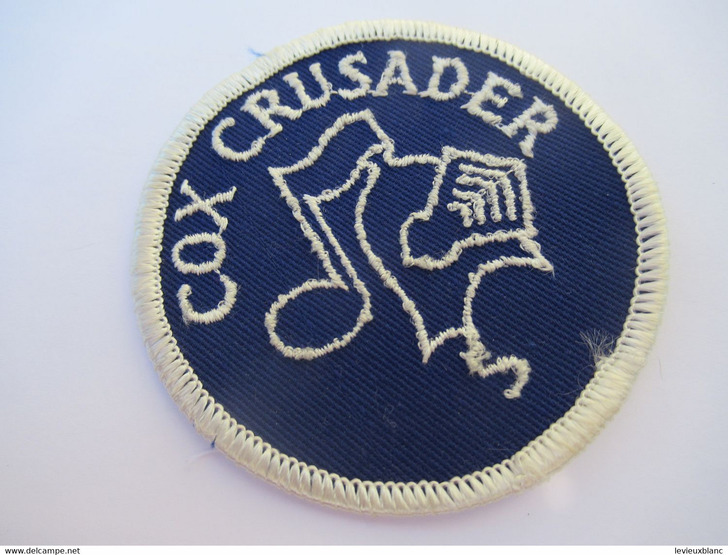 Loisirs/ Modélisme/Ecusson Ancien/ COX CRUSADER/ U.S.A /Moteur à Combustion Interne 2 Temps/ Vers 1960-1970        ET355 - Patches