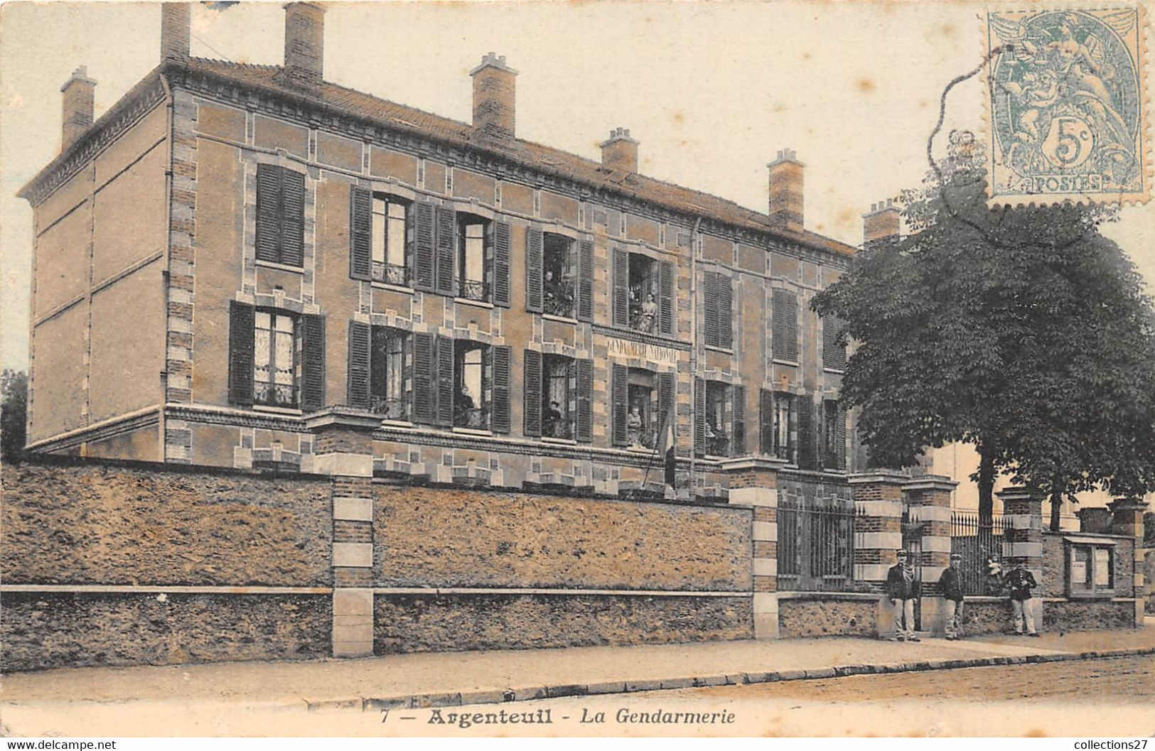 95-ARGENTEUIL- LA GENDARMERIE - Argenteuil