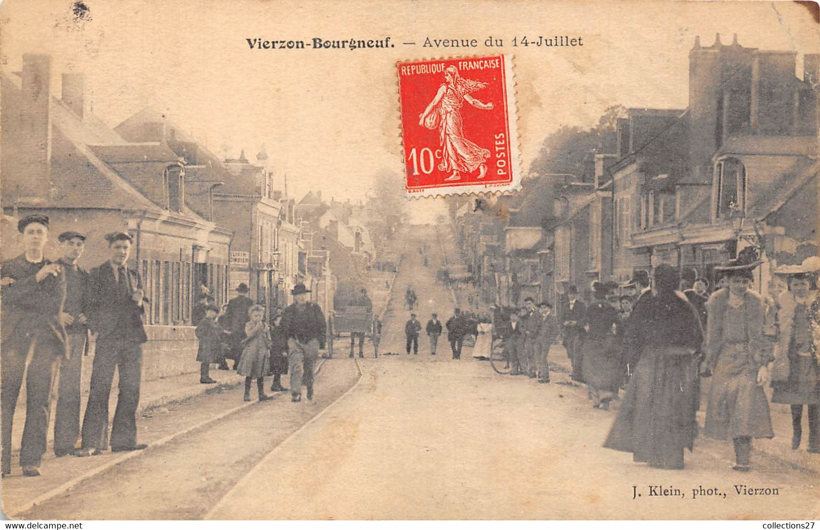 18-VIERZON-BOURGNEUF- AVENUE DU 14 JUILLET - Vierzon