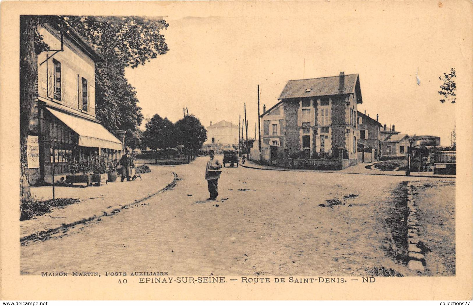 93-EPINAY-SUR-SEINE- ROUTE DE SAINT-DENIS - Other & Unclassified