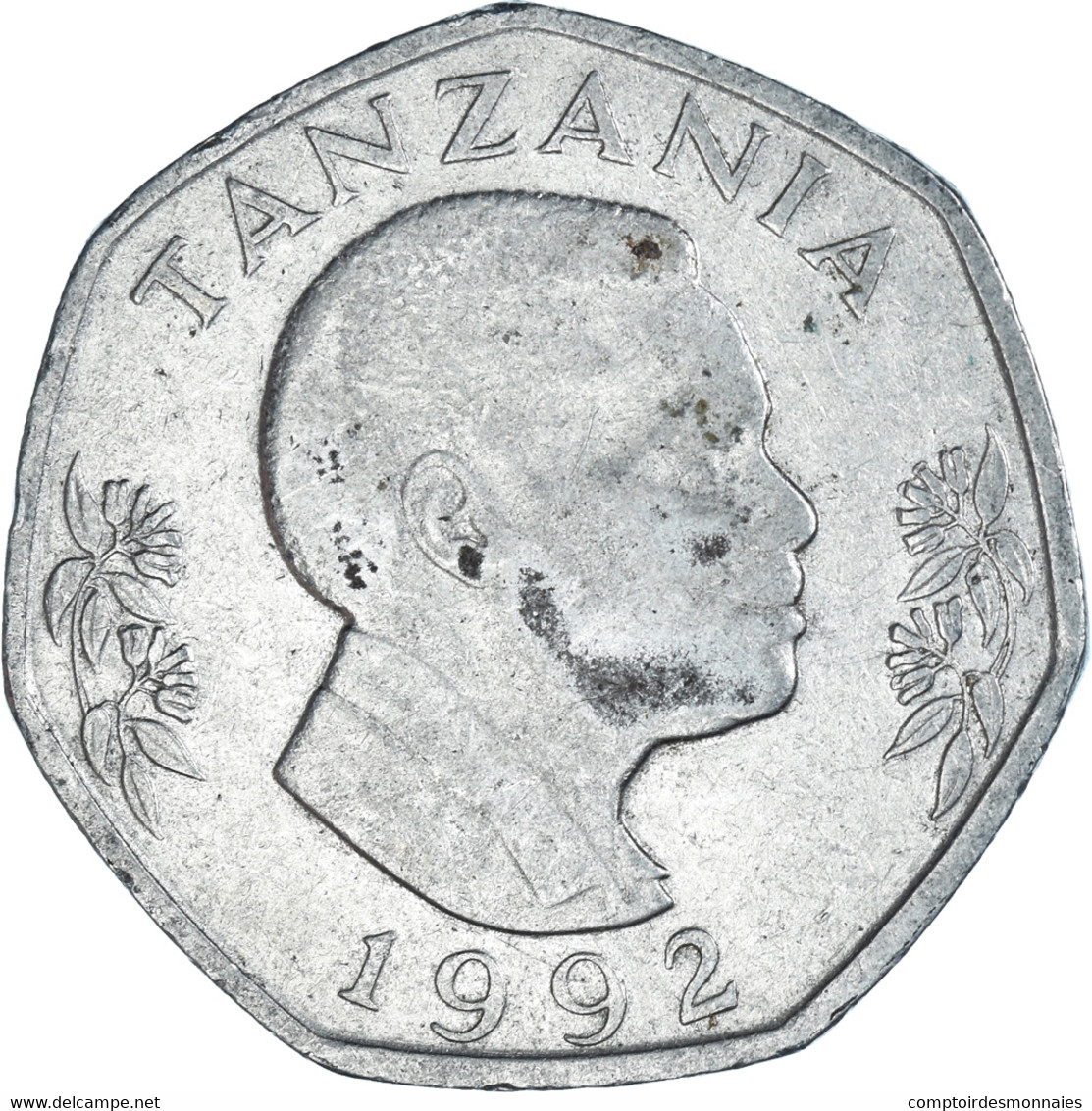 Monnaie, Tanzanie, 20 Shilingi, 1992 - Tanzanie