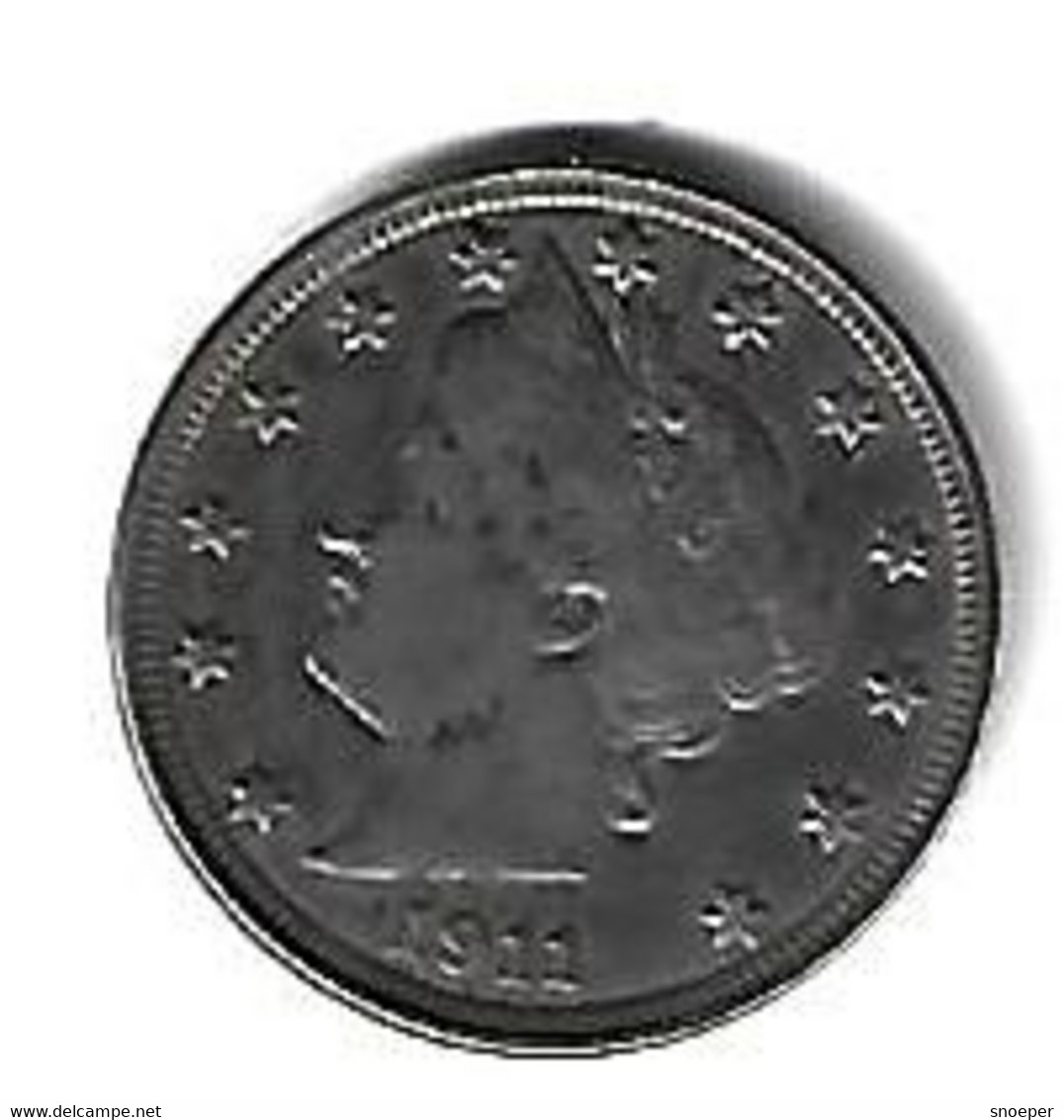 *usa  5 Cents   1911 Km 112  Vf+   Look !! - 1883-1913: Liberty (Liberté)