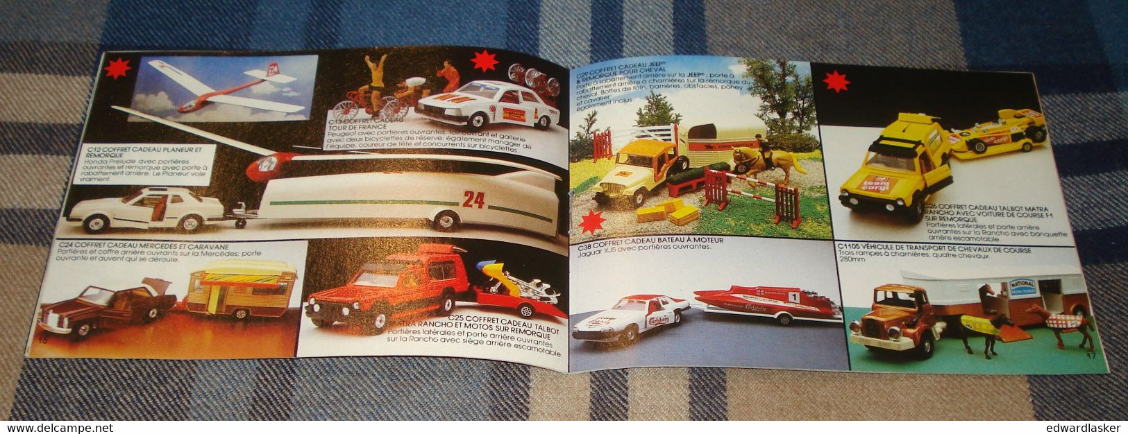 Catalogue CORGI TOYS 1981 - Voitures Miniatures - Dan Dare, Spiderman, Hulk, James Bond Etc - Catalogues & Prospectus