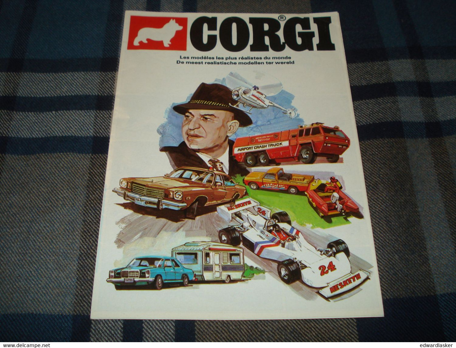 Catalogue CORGI TOYS 1976 - Voitures Miniatures - Kojak, Batman, James Bond, Etc - Catalogues & Prospectus