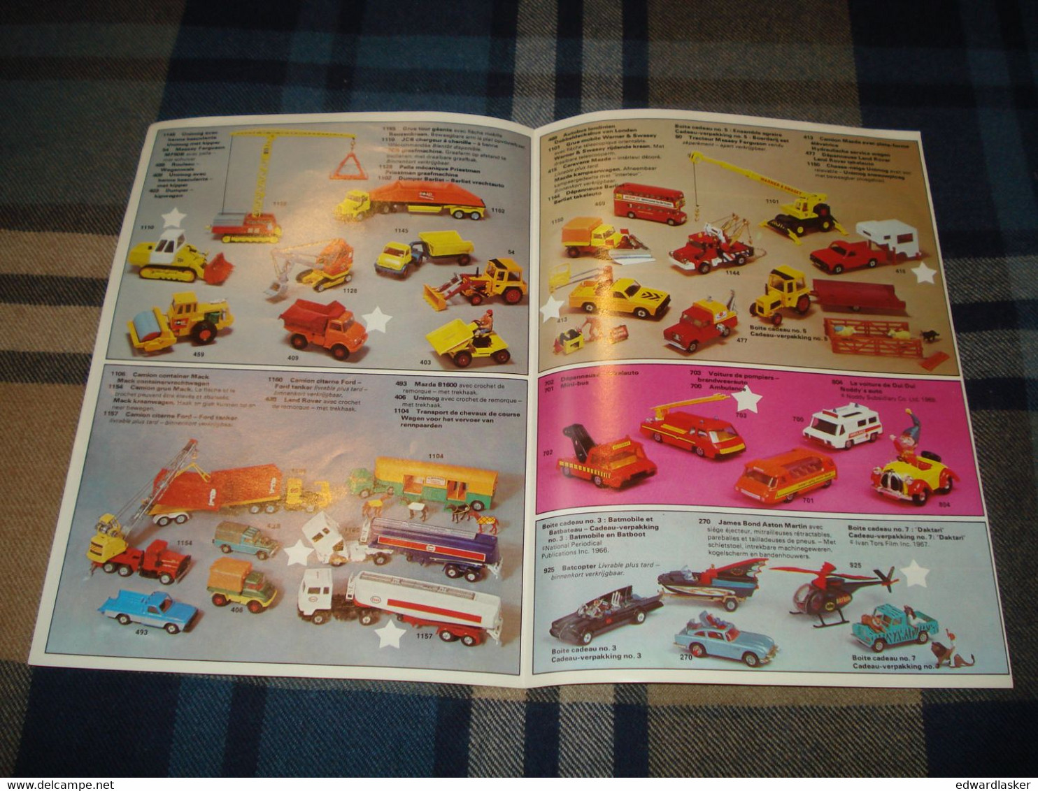 Catalogue CORGI TOYS 1976 - Voitures Miniatures - Kojak, Batman, James Bond, Etc - Catalogues