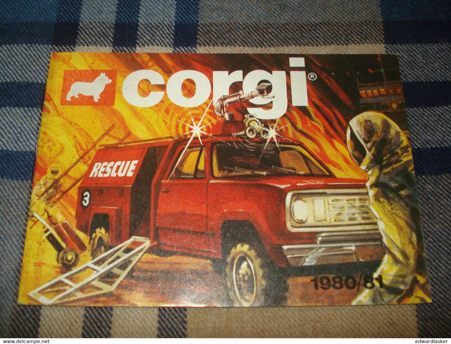 Catalogue CORGI TOYS 1980/81 - Voitures Miniatures - Buck Rogers, James Bond, Spiderman, Superman, Etc - Catalogues & Prospectus