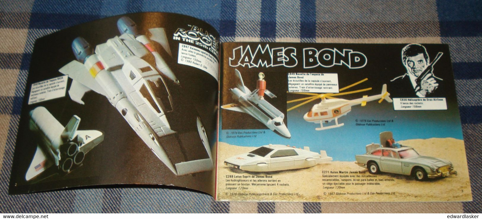 Catalogue CORGI TOYS 1980/81 - Voitures Miniatures - Buck Rogers, James Bond, Spiderman, Superman, Etc - Catálogos