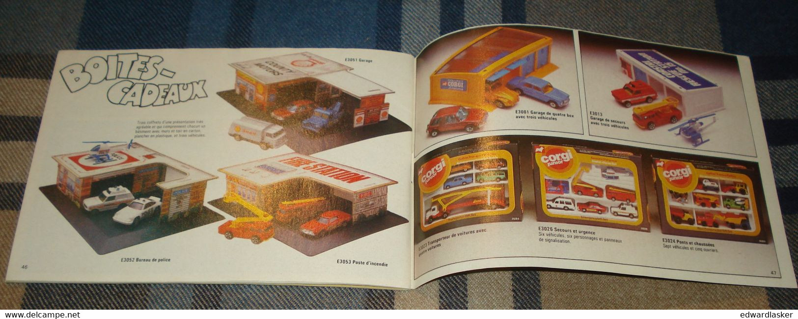Catalogue CORGI TOYS 1979 - voitures miniatures - James Bond, Superman, Spiderman, Batman etc