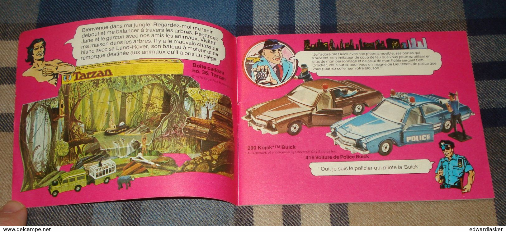 Catalogue CORGI TOYS 1977 - Voitures Miniatures - James Bond, Batman, Tarzan, Kojak, Etc - Catalogues & Prospectus