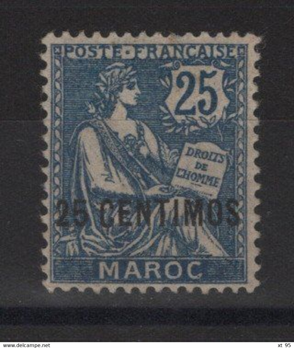 Maroc - N°14 - * Neuf Avec Trace De Charniere - Cote 40€ - Neufs