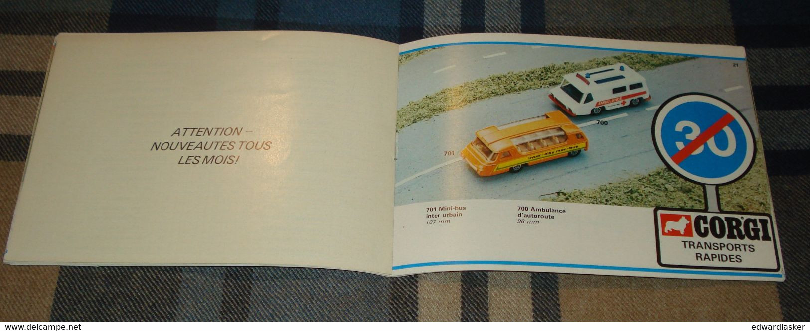 Catalogue CORGI TOYS 1974 - Voitures Miniatures - Catalogues & Prospectus