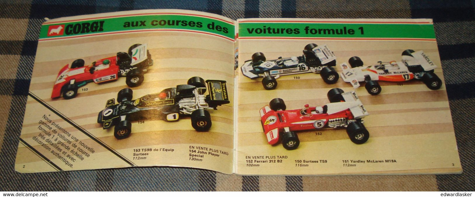 Catalogue CORGI TOYS 1973 - Voitures Miniatures - Catálogos