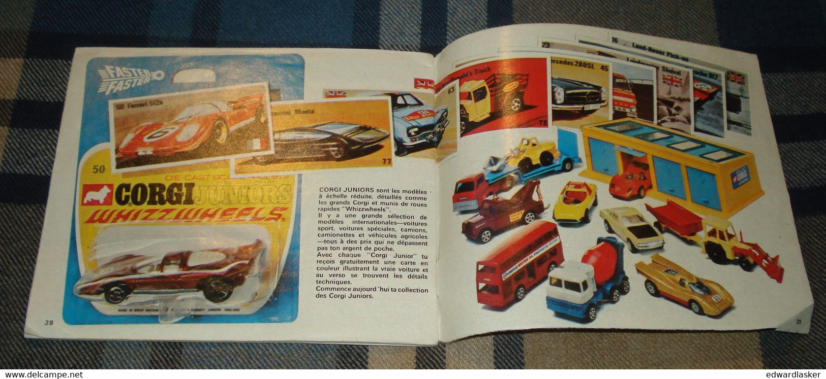 Catalogue CORGI TOYS 1973 - Voitures Miniatures - Catalogues