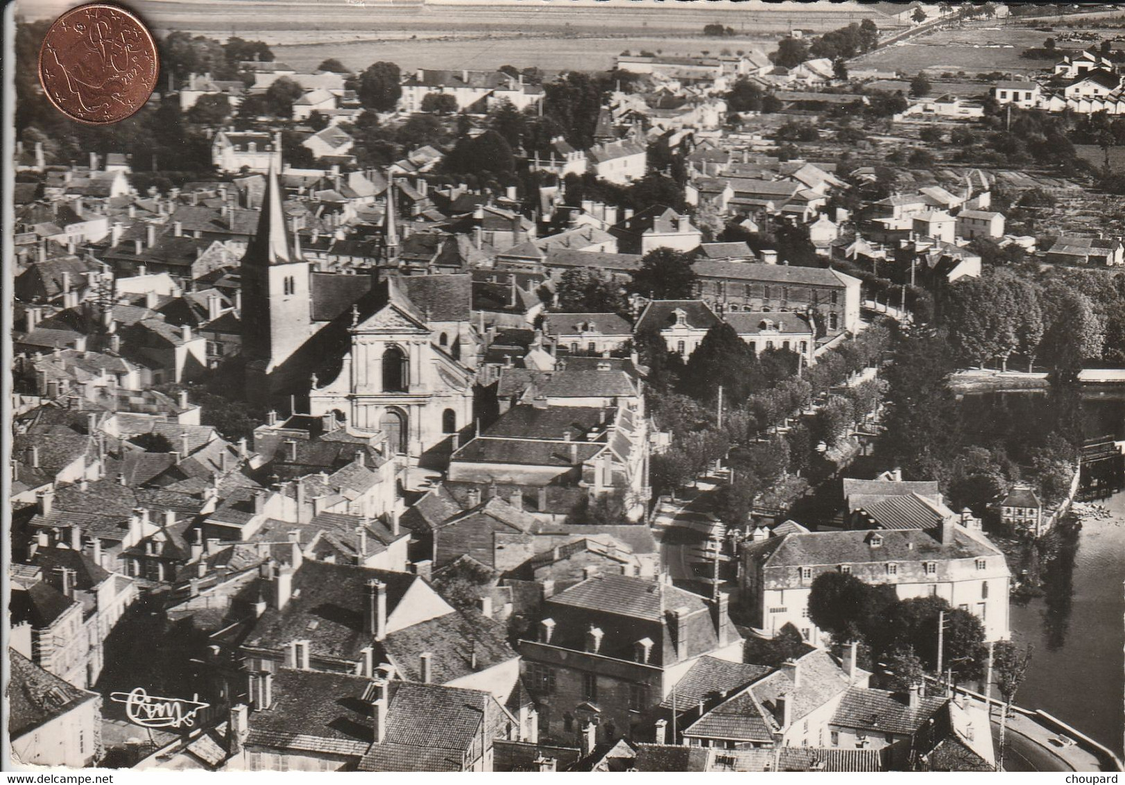 10 - Carte Postale Semi Moderne  De  BAR SUR AUBE  Vue Aérienne - Bar-sur-Aube