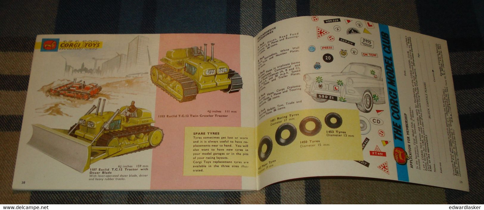 Catalogue CORGI TOYS 1965 - Voitures Miniatures [1] - Catalogues