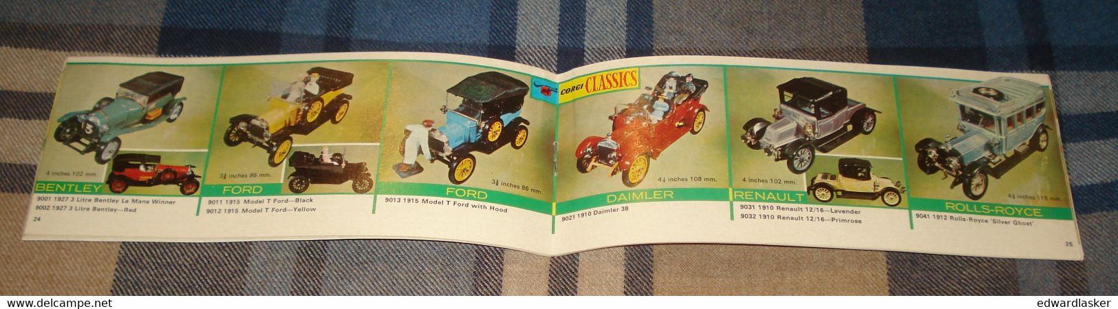 Catalogue CORGI TOYS 1966 - Voitures Miniatures - Batman, The Avengers, James Bond, Etc - Italie - Catalogues & Prospectus