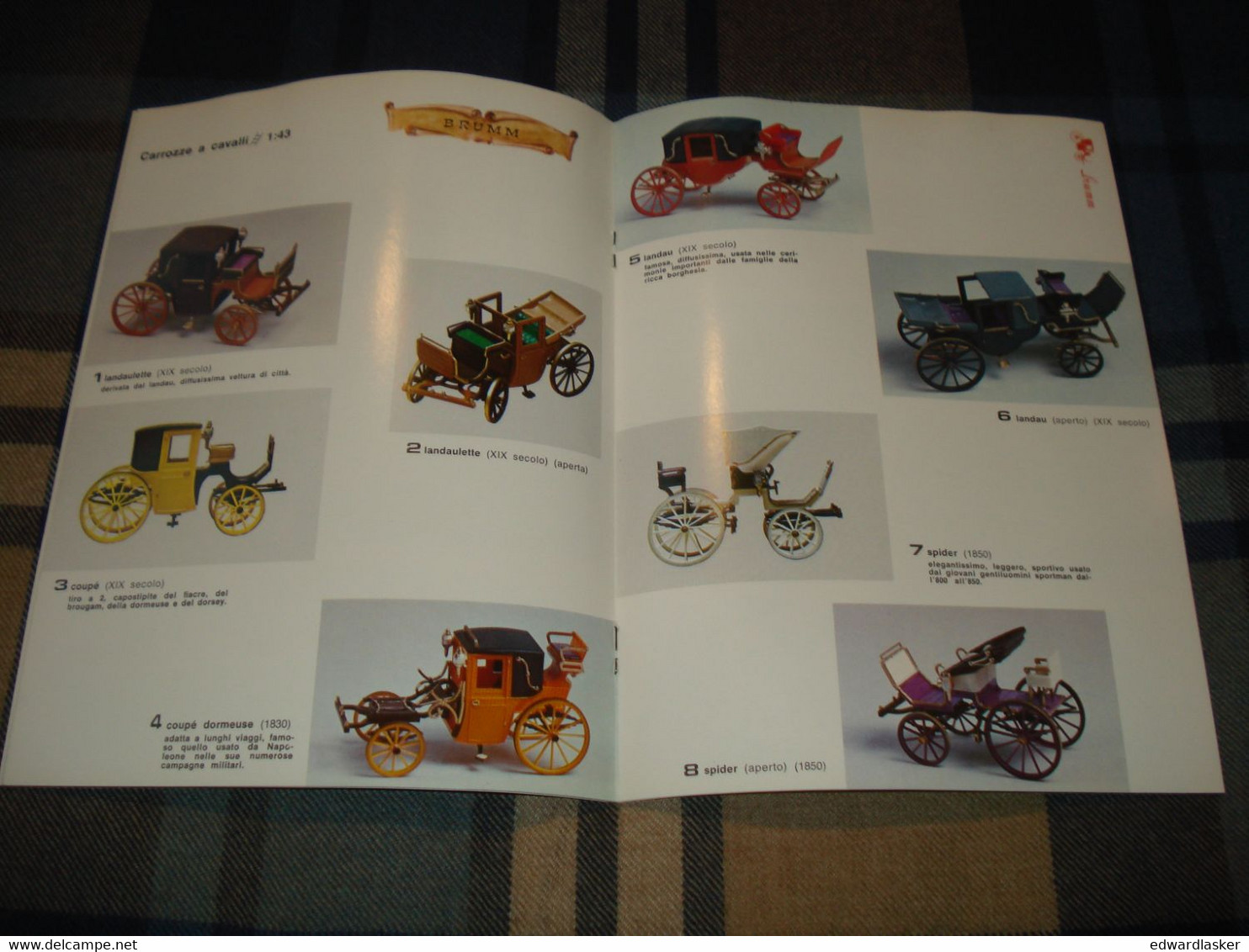 Catalogue BRUMM 1978 - Voitures Miniatures - Catalogues