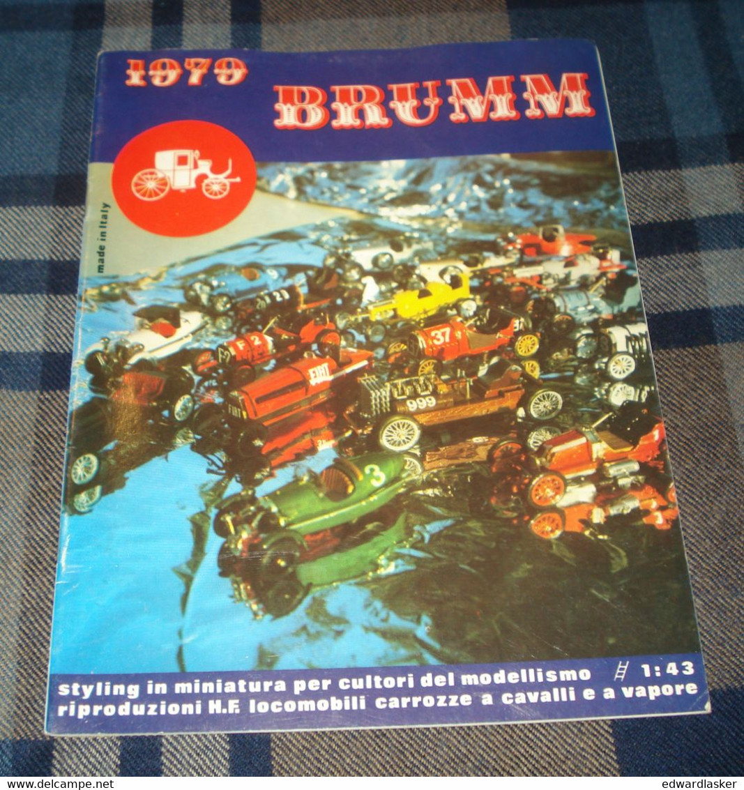 Catalogue BRUMM 1979 - Voitures Miniatures - Catálogos