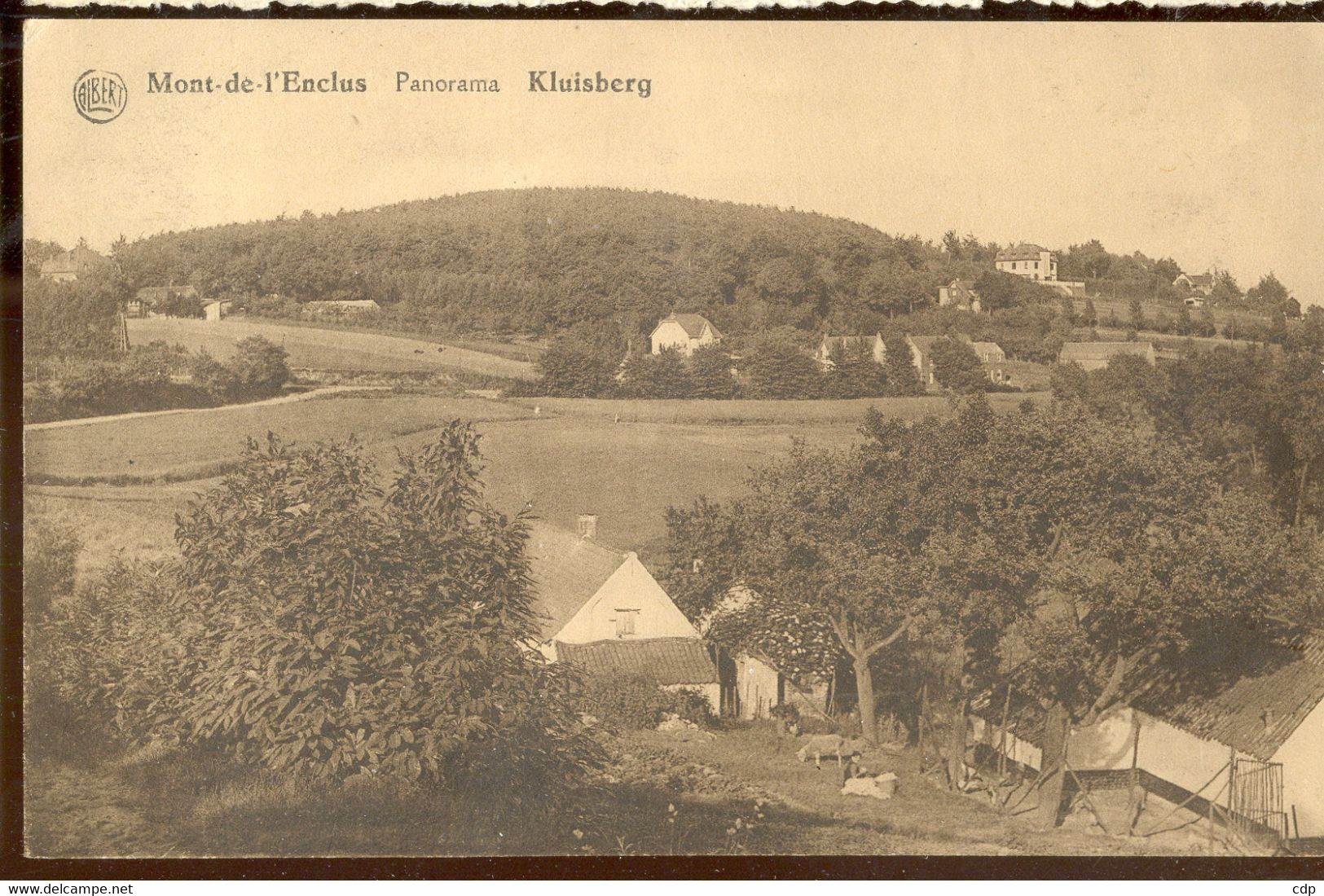 Cpa Mont De L'enclus  Kluisberg   1943 - Kluisbergen