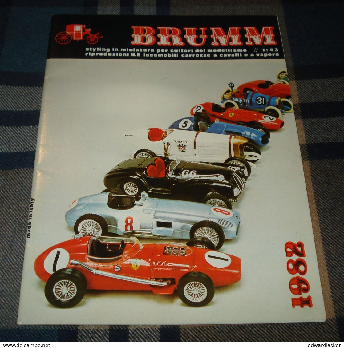 Catalogue BRUMM 1982 - Voitures Miniatures - Catálogos