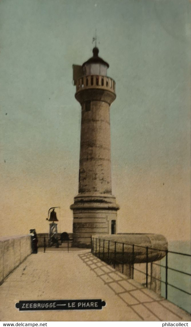 Zeebrugge //  Le Phare - Vuurtoren (color - Kleur) 1910 - Zeebrugge