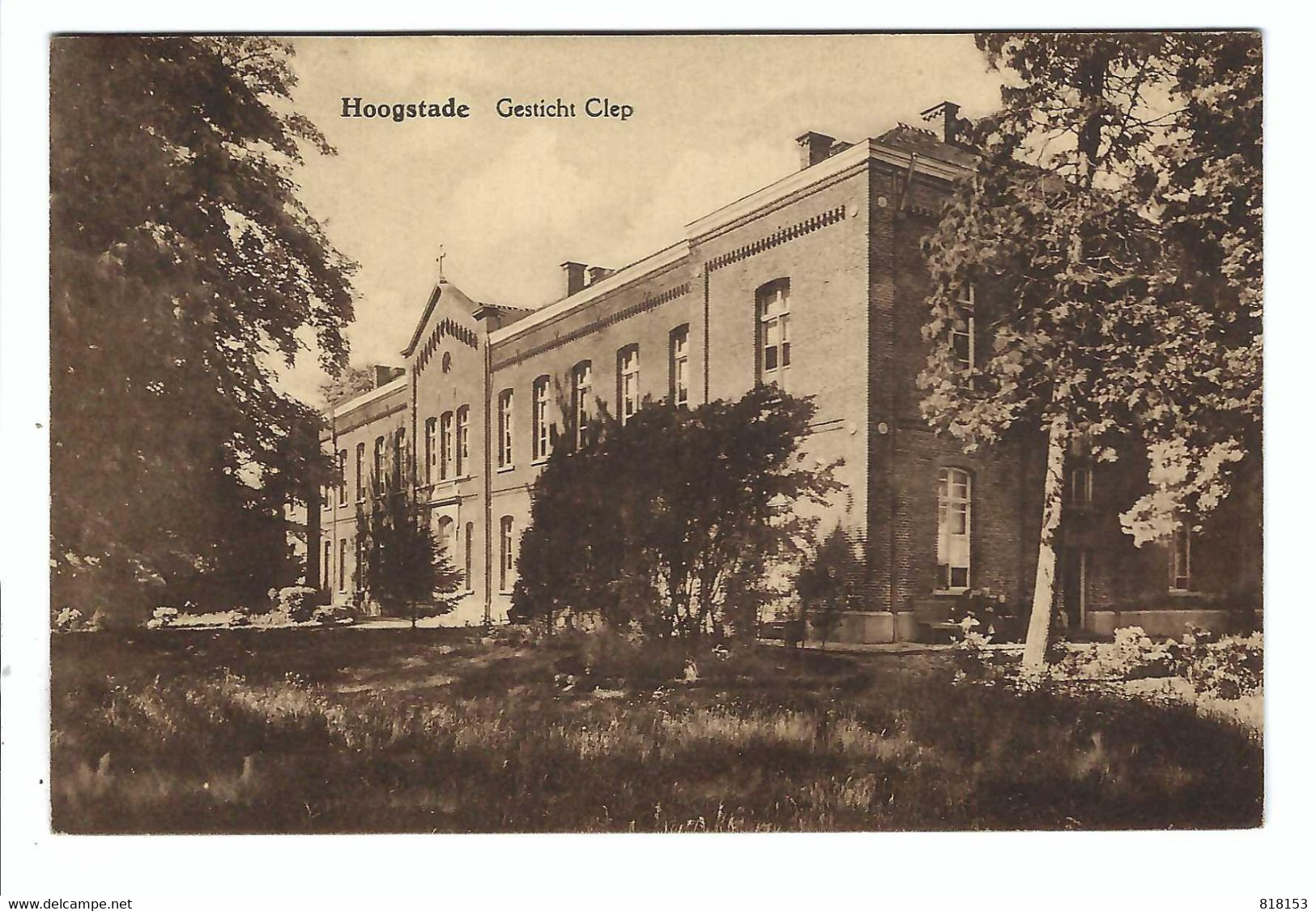 Hoogstade  Gesticht Clep   1936 - Alveringem