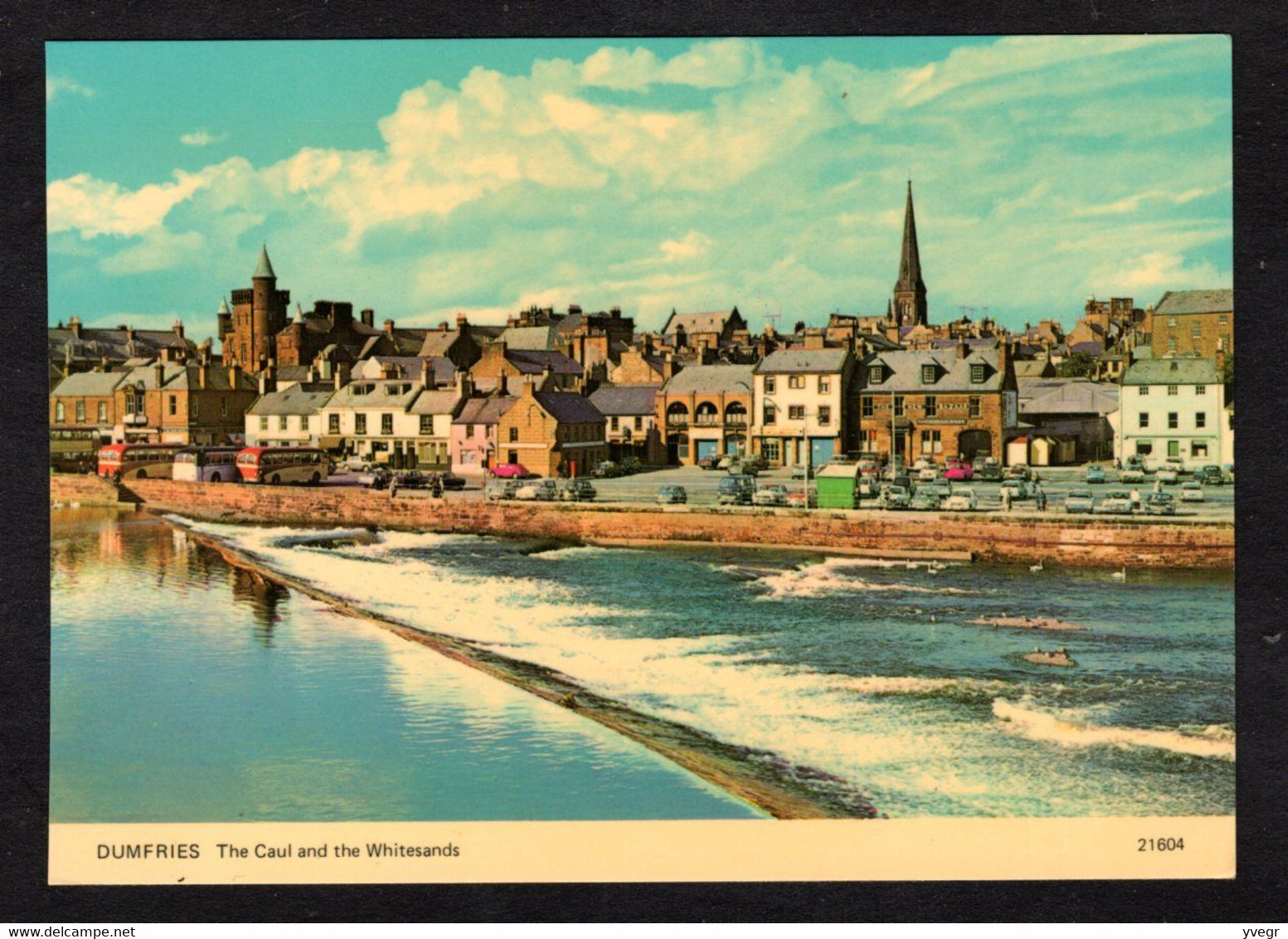 Ecosse - DUMFRIES - The Caul And The Whitesands - Les Quais , La Chute D'eau (whiteholme N° 21604) - Dumfriesshire