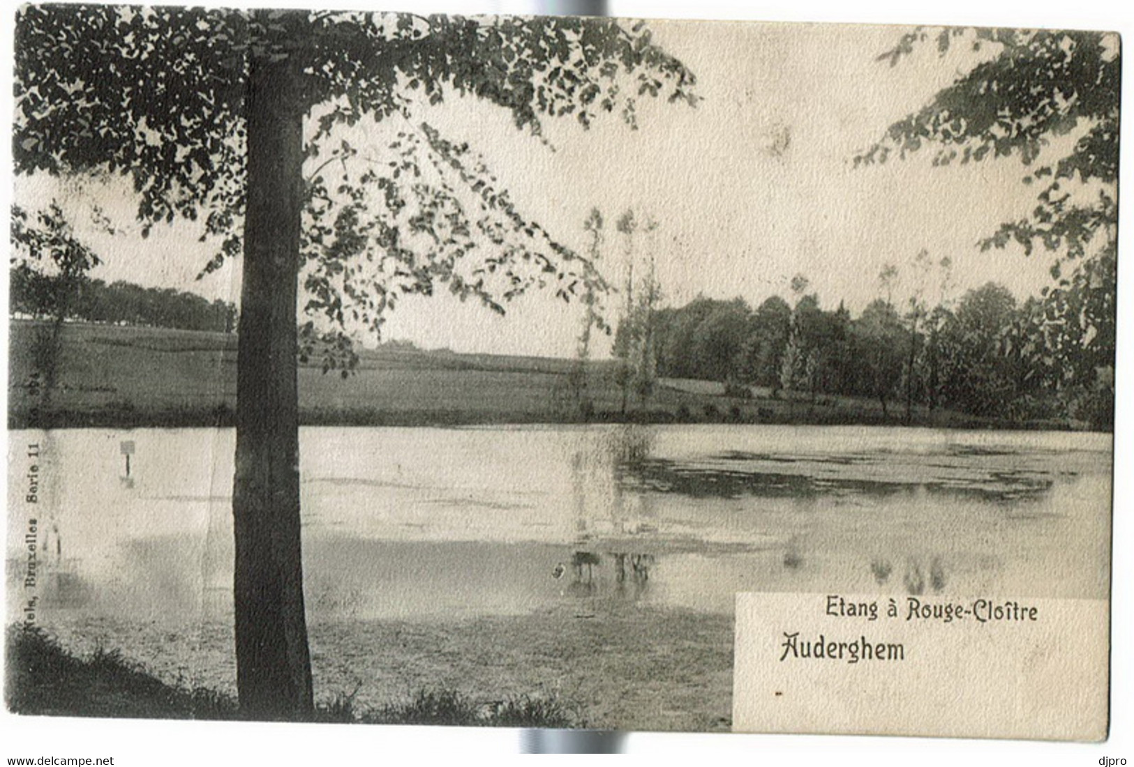 Bruxelles Auderghem   Etang A Rouge Cloitre - Oudergem - Auderghem