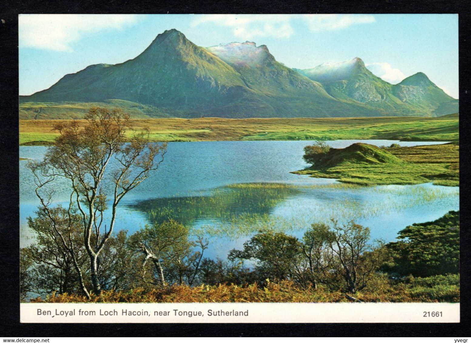 Ecosse - Ben Loyal From Loch Hacoin, Near Tongue, Sutherland (Whiteholme N°21661) - Sutherland