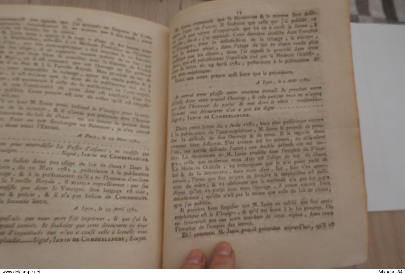 Narbonne  Réflexions Historiques Et Critiques Moyens Pour Neutraliser Les Fosses D'aisance 1785 DE Marcorelle 16 P - Languedoc-Roussillon