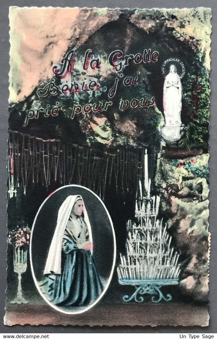 France CPA Taxée De Lourdes Pour Paris - (N048) - 1859-1959 Briefe & Dokumente