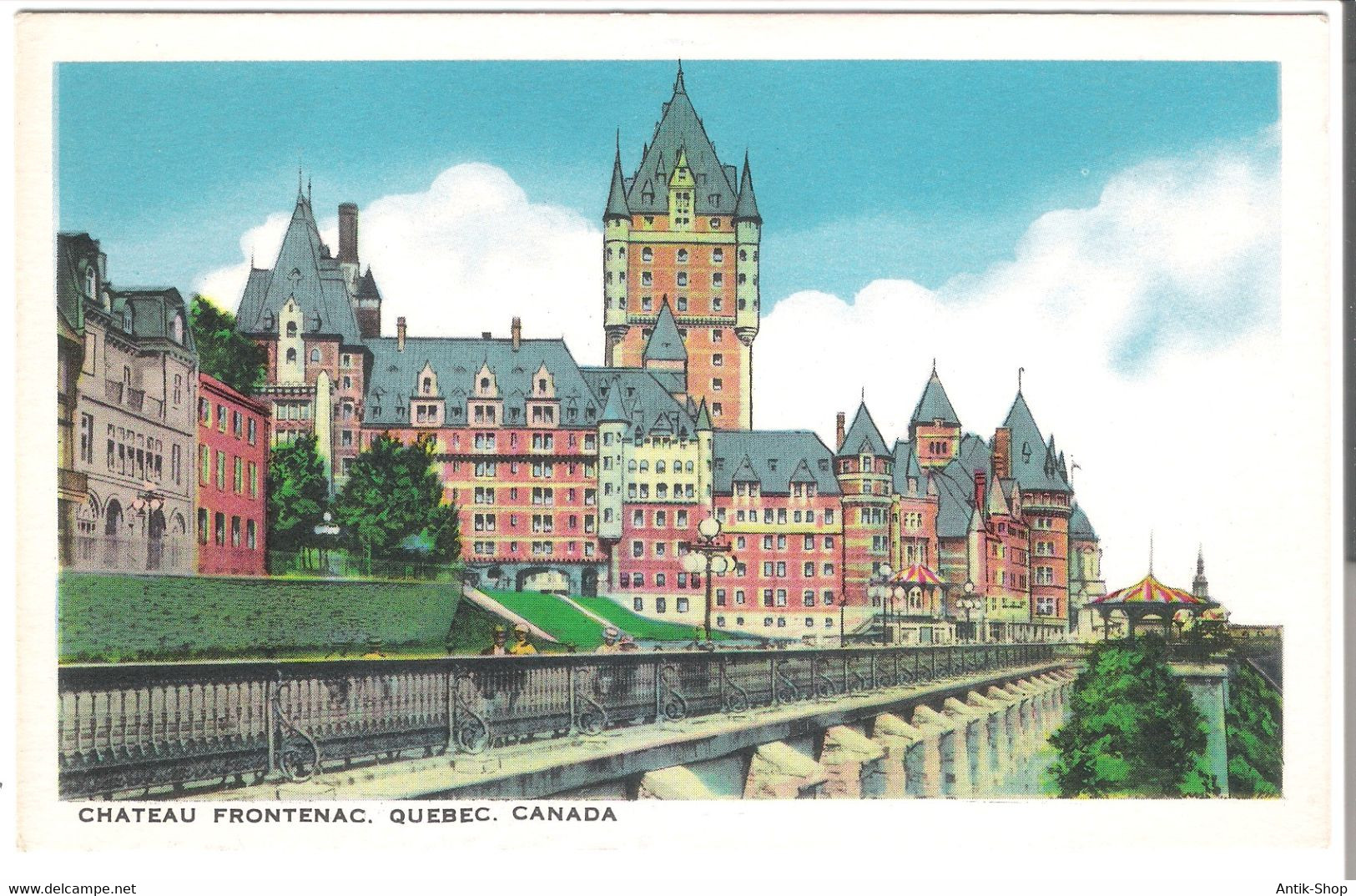 Château Frontenac - Québec - Canada  Von 1959 (6004) - Québec - Château Frontenac