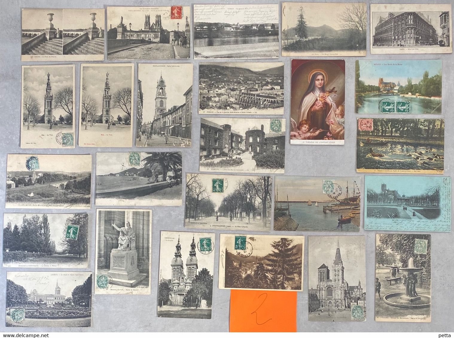 Lot De 100 Cartes Postales Anciennes De France / 2 / Vendu En L’état - 100 - 499 Cartes