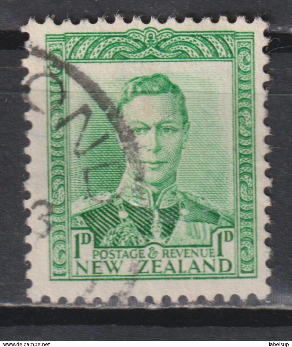 Timbre Oblitéré  De Nouvelle Zélande  De 1941 N° 238a - Used Stamps