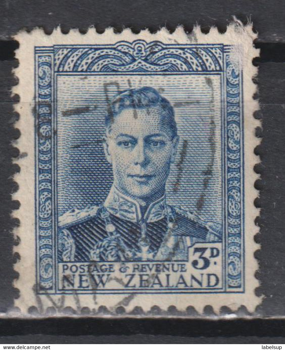 Timbre Oblitéré  De Nouvelle Zélande  De 1941 N° 239a - Gebraucht