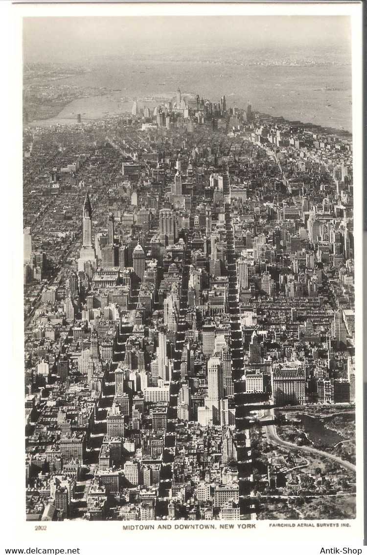 Midtown And Downtown - New York  Von 1962 (6009) - Mehransichten, Panoramakarten