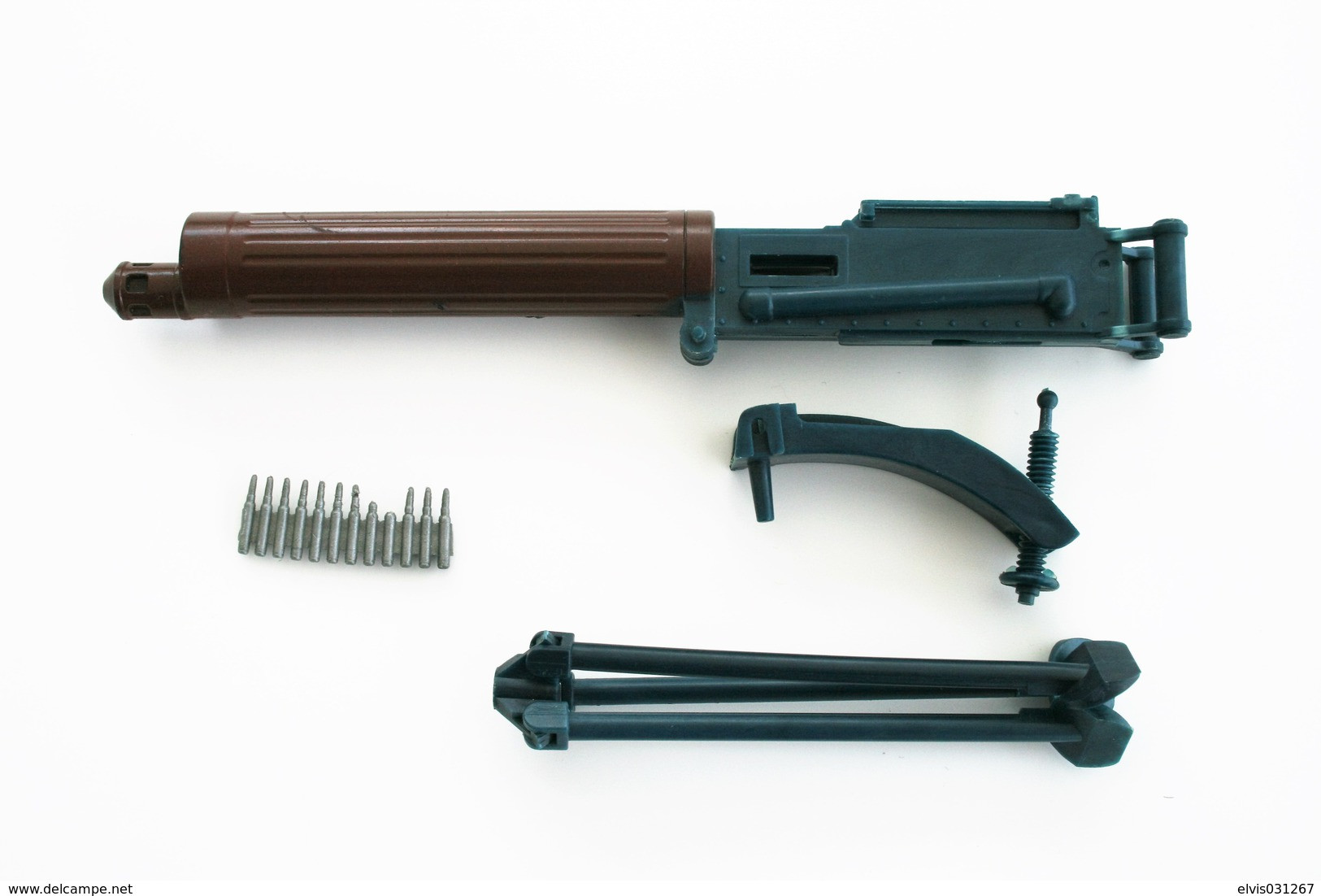 Vintage ACTION MAN PARTS : VICKER MACHINE GUN - Original Hasbro 1973 - Palitoy - GI JOE - Action Man