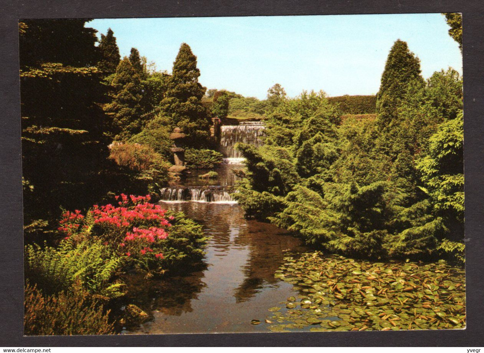 Angleterre - NEWSTEAD ABBEY - Waterfall, Japanese Garden - Cascade Au Jardin Japonais De L'Abbaye (n° L6/SP. 2312) - Northamptonshire